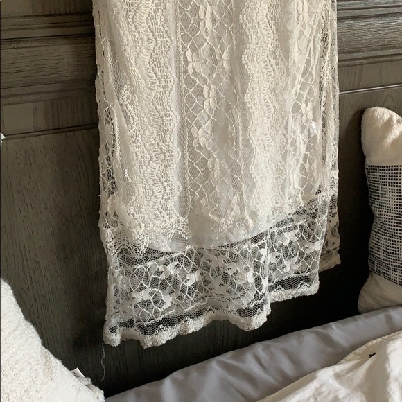 White boho dress size small - Picture 5 of 5